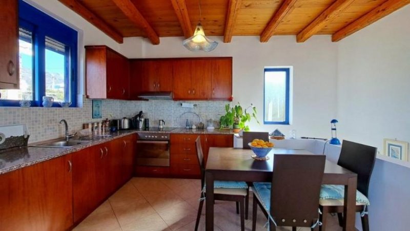 Plaka bei Chania MIT VIDEO - Kreta: Traumhaftes Ferienhaus mit 2 Schlafzimmern und atemberaubender Aussicht in Plaka zu verkaufen Haus kaufen